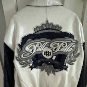 COPY - MEN'S PELLE PELLE 1990'S LEATHER VARSITY JACKET